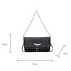 New Luxury Square Bag, Chain Strap Vintage Adjustable Shoulder Crossbody Bag, Minimalist Purse for Daily Use Women Bag