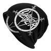 Custom Heavy Metal Rock Slayers Logo Bonnet Hat Knit Hats Unisex Women Hip Hop Unisex Band Winter Warm Beanies Cap