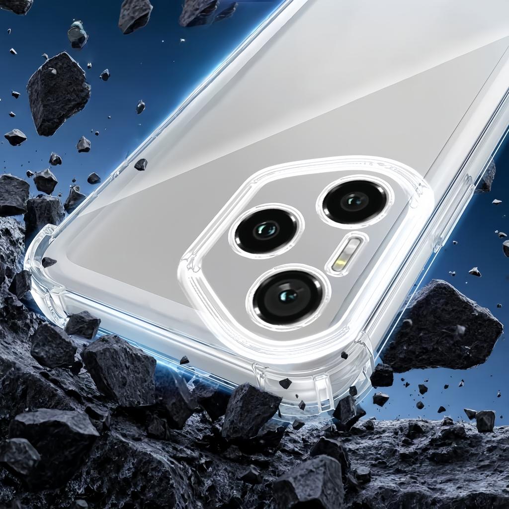 Transparent TPU Shockproof Protection Phone Case For Honor 400 Pro/400/400 Lite/200 Lite/90 Lite/90/200 Smart/400 Smart-Clear
