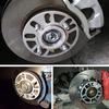 Wheel Spacer with Hub, Wide Tread Spacer, 0.4 inch (10 mm), 4 Hole 5