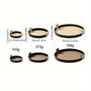 Nordic Round Jewelry Tray Woven Leather Storage Tray Living Room Kitchen Desktop Cosmetic Sundries Plate Home Decoration