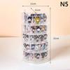 Acrylic Multi-Layer Rotating Display Shelf Character Stand Doll Model Display Box Blind Box Stage Cabinet Dust-Proof Display Box