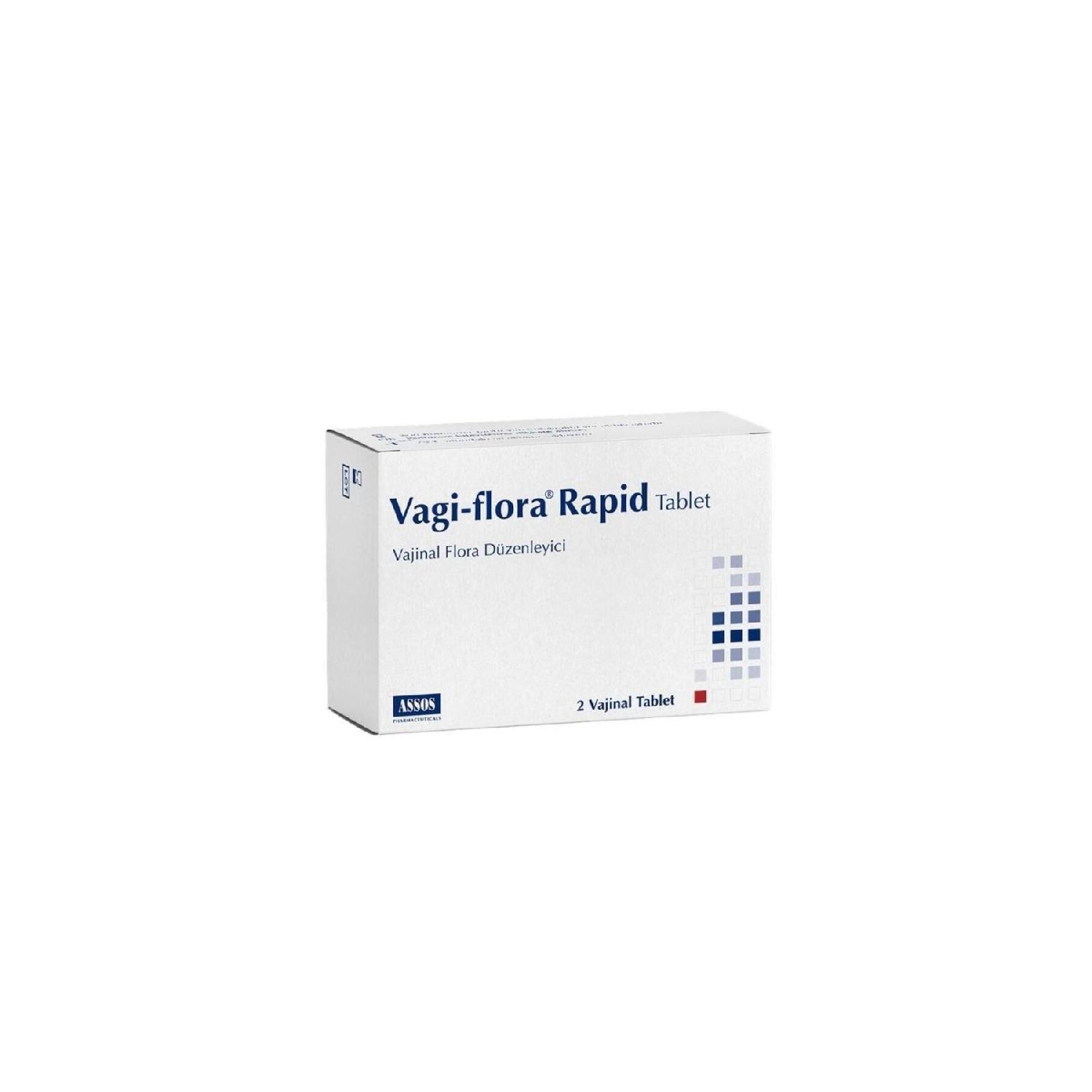 

Vagi-flora Rapid Tablet Редактор вагінальної флори 2 таблетки