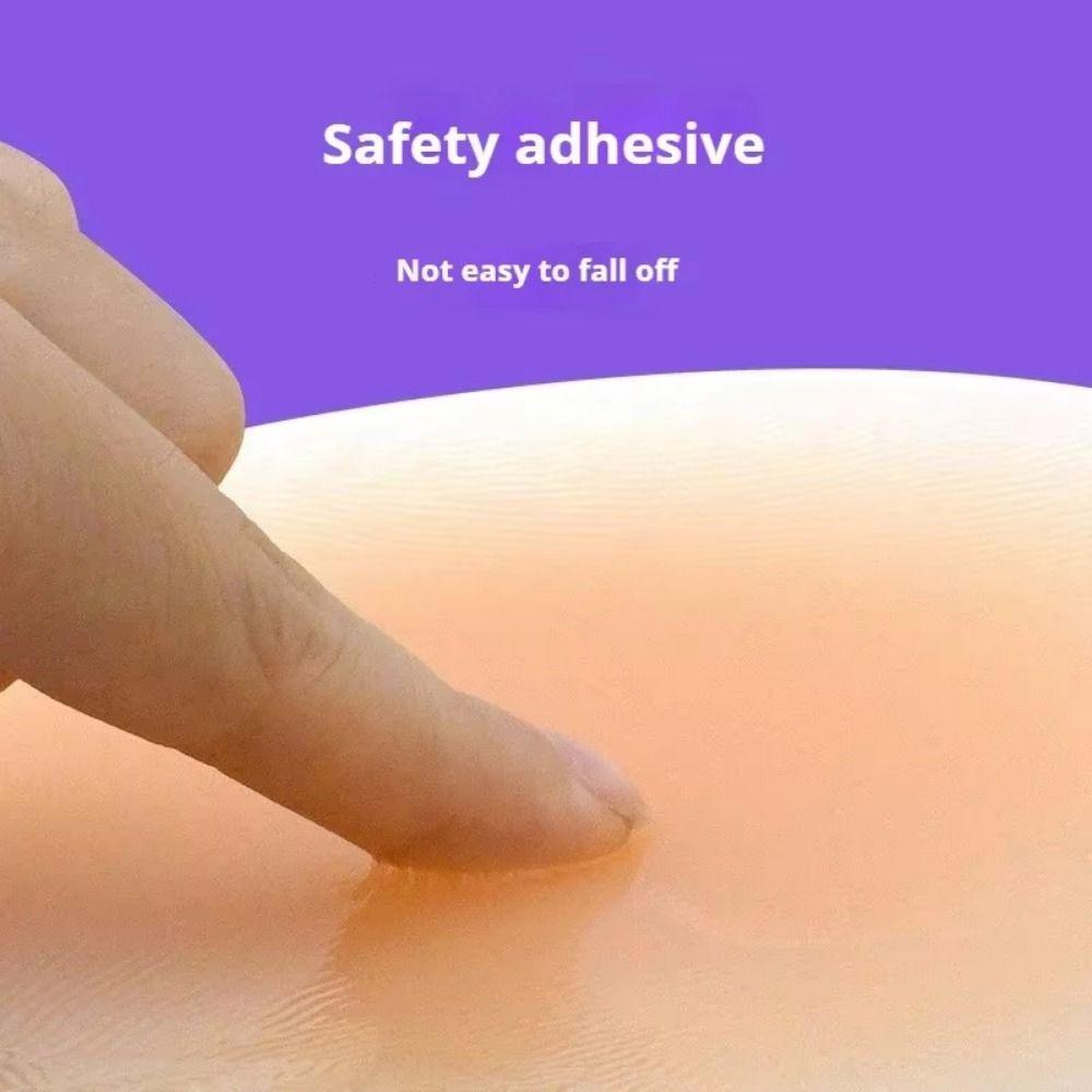 1Pair Natural Seamless False Hip Width Pad Hip Simulation Silicone Hip Up Sticker  Date