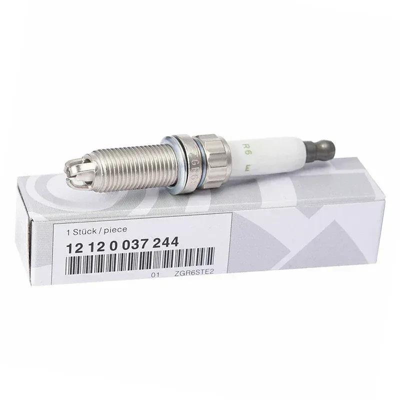 12120037244 ZGR6STE2 Spark Plug for BMW 1 3 5 7 Series X6 Z4 E86 E89 E88 E82E90 E93 E60 E61 F01 F02 135i 335i 335xi 740i 740Li