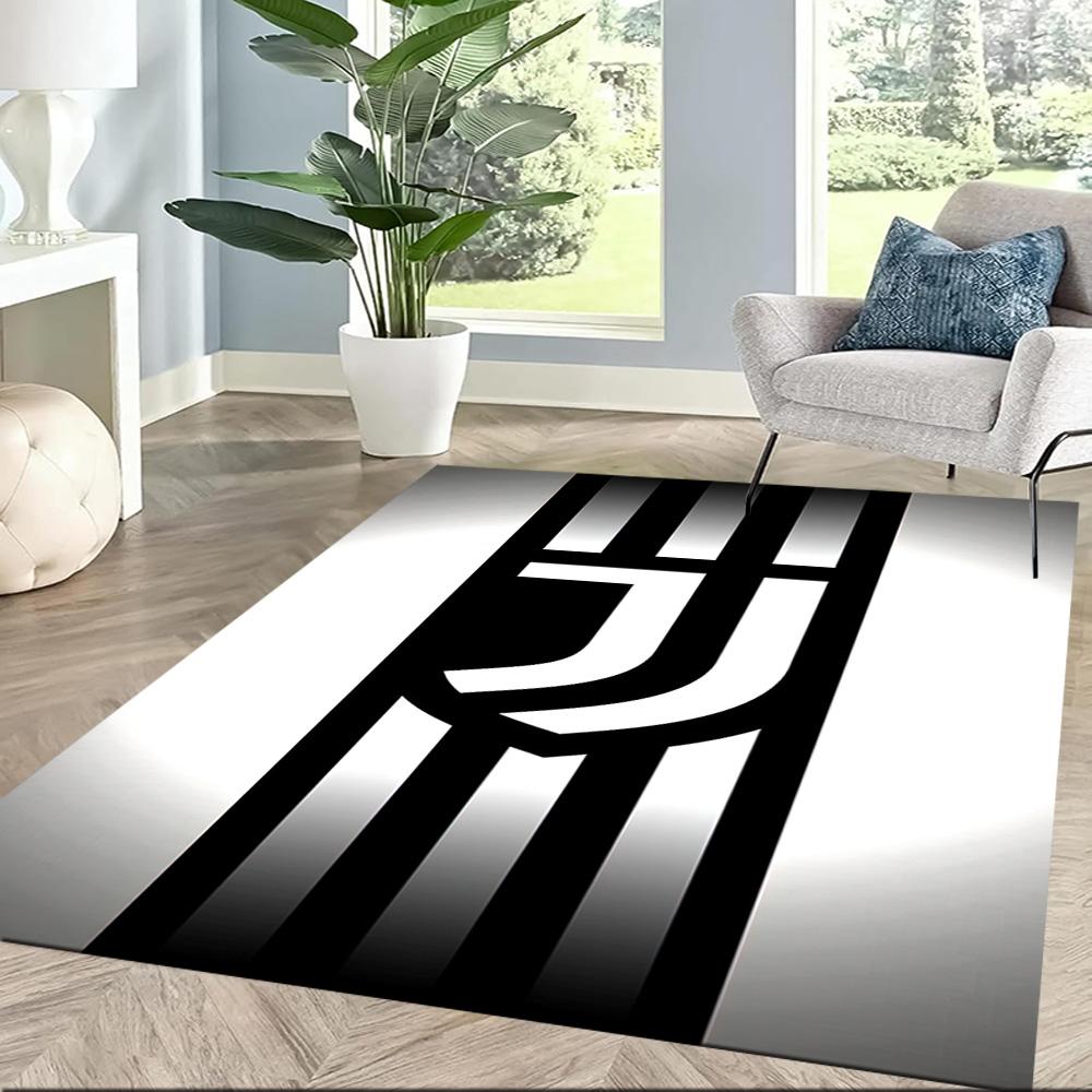 Juventus Floor Rug Office Rug Design For Game Room Entryway Living Rooms Dormitory Antislip Carpet Office Home Decor Perfect Gift For Friends Family