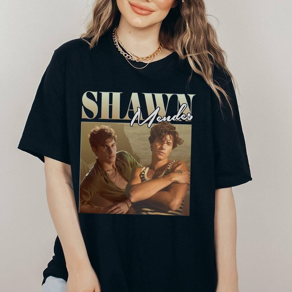Shawn Mendes Shirt Shawn Mendes Shirt black Unisex T-Shirt S