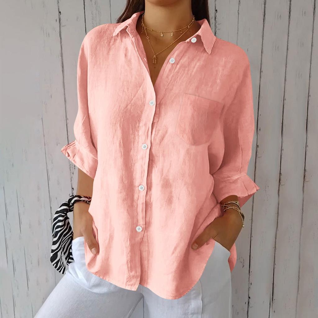 T Shirts For Women Pleated V-Neck Dressy Casual Blouses Printing Short Sleeve Summer Tops Loose Fit