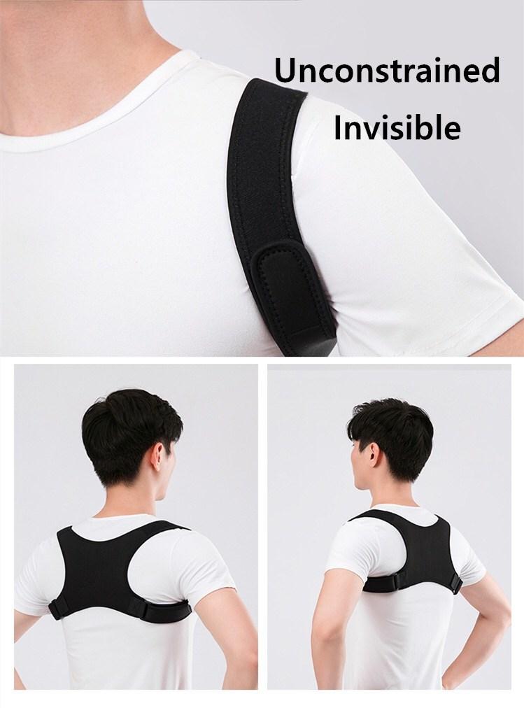 Bases Upper Back Support Correction Band Back Straightener Shoulder Brace Posture Corrector for Men Women
