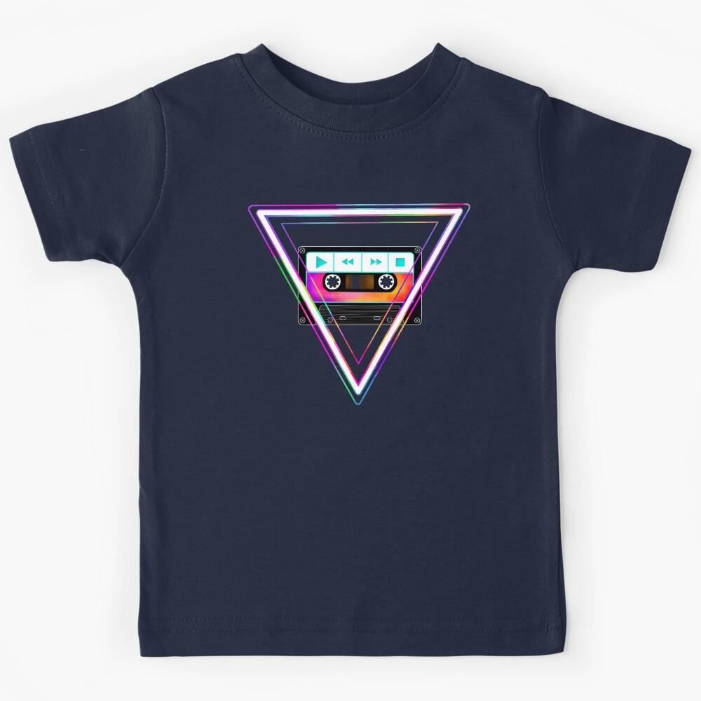 Totally Triangular 80s Cassette Tape Kids T-Shirt 120