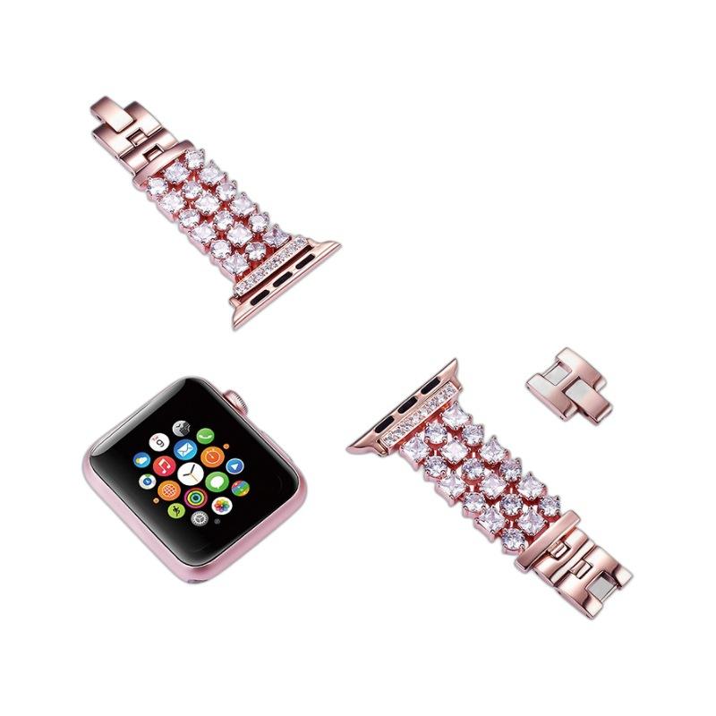 

Классический ремешок с бриллиантами для Apple Watch Ultra 2 49 мм 46 мм 44 мм 38 мм 40 42 мм роскошный женский браслет для iWatch Series 10 9 8 7 45 41 мм iWatch 10 46mm