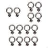 2 Pieces Eye Bolt Heavy Duty M8 T Track Bolts Stainless Steel Roof Rack for Ropes