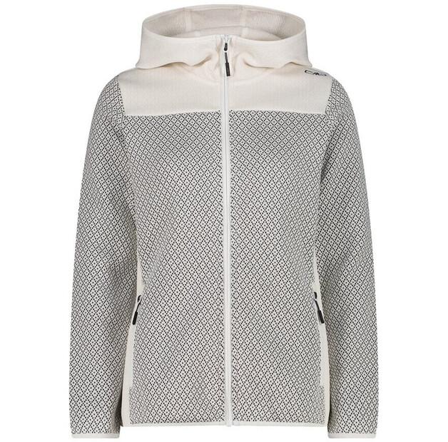 Куртка CMP Women s Jacquard Knit Jacket Fix Hood EU 42