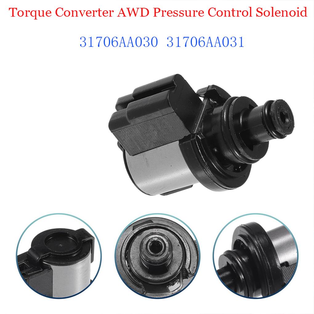 Metal 31706AA030 Solenoid Tor-que Converter AWD Compatible With Lineartronic CVT TR580/690 2.0 2.5L