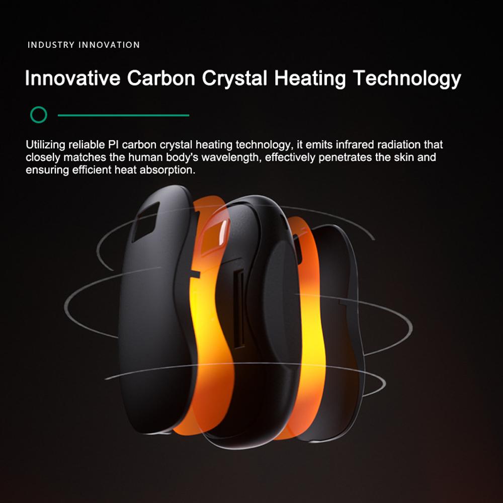 2 In 1 Portable Hand Warmer Pocket Digital Power Bank Winter Rechargeable Hand Heater with 3