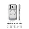 Applicable To IPhone17ProMax Mobile Phone Case, Matte Magnetic Suction Bracket 16 Anti-drop Apple Bracket Mobile Phone Case.