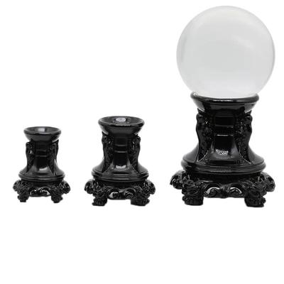 Stones Mineral Crystal Ball Base Crystal Ball Display Stand Home Decoration Glass Sphere Holder