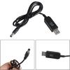USB to DC5521 9V Step up Converters Cable for LED Bulb and Routers 5.5x2.1mm Male Plugs Power Supply USB Cable 100cm