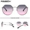 Feisedy UV400 Polygonal Popular Fashion Sunglasses with Colored Perfect for and Small B1263 Women's Sunglasses, Protection, Frame, Lenses, Travel,