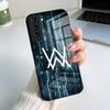 World Hit DJ Alan Walker Phone Case For Samsung S25 S24 FE S23 S22 S21 Plus S20 Ultra Note20Ultra Black Glass Cover