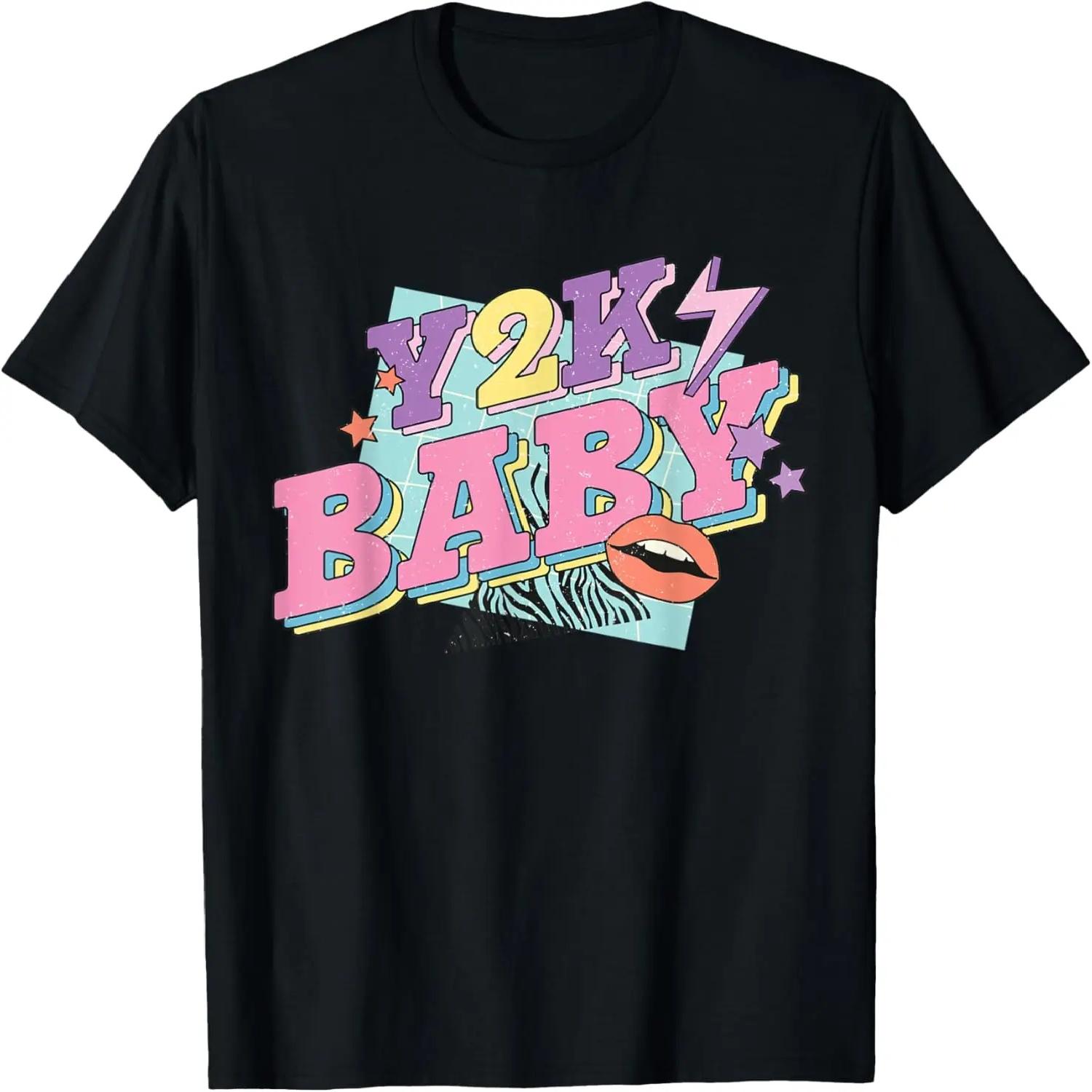 Retro 90s Y2K Baby Shirt Funny Nineties 1990 Party Graphic T-Shirt XXXXXL чёрный