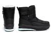 Men's Plus Size Waterproof High-Top Snow Boots with Thickening and Velvet Lining.