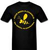 Give Bees a Chance Non GMO's No Pesticides Bumble Bee Tee T Shirt