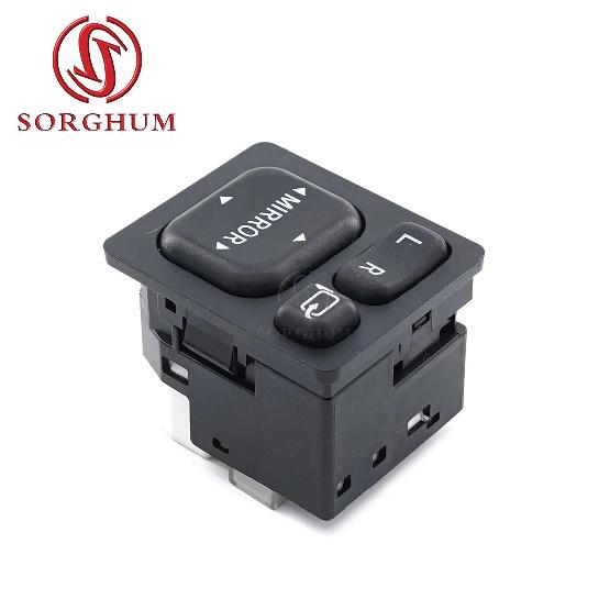Sorghum 84872-52040 Car Adjust Knob Rear View Mirror Control Switch Folding For Toyota Corolla Scion RAV4 Vios Camry 84870-28020 84872-52040
