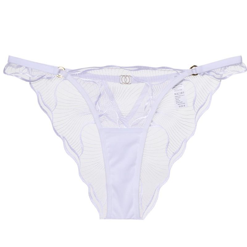 French Style Lace Embroidered Thin Cup Bra With Underwire Support Full Bust Comfort Lift