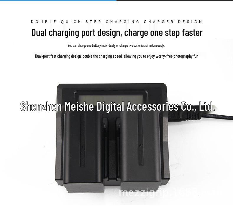 FUYALIN FZ100 Battery Charger for ILCE-9, A7RIII, A7R3, A9, and 7RM3 Mirrorless Cameras.