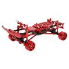 RC Car Chassis Frame Kit Aluminium Alloy Frame with Wheel Hubs for   SCX24 C10 1/24 RC Car