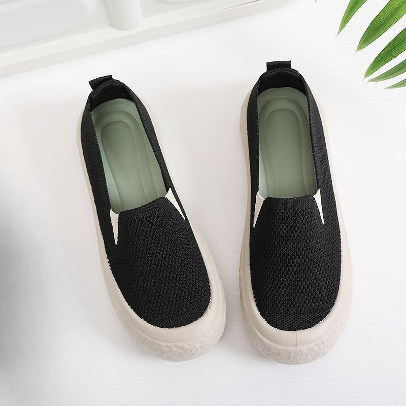 Fashion Women's Shoes Summer Breathable Hollow Women's Shoes Soft Sole Lightweight and Comfortable Casual Shoes Women