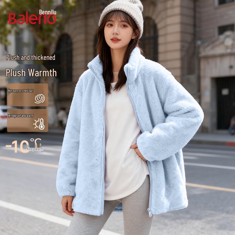 

Женская утолщенная куртка из арктического флиса с воротником-стойкой Baleno 2XL