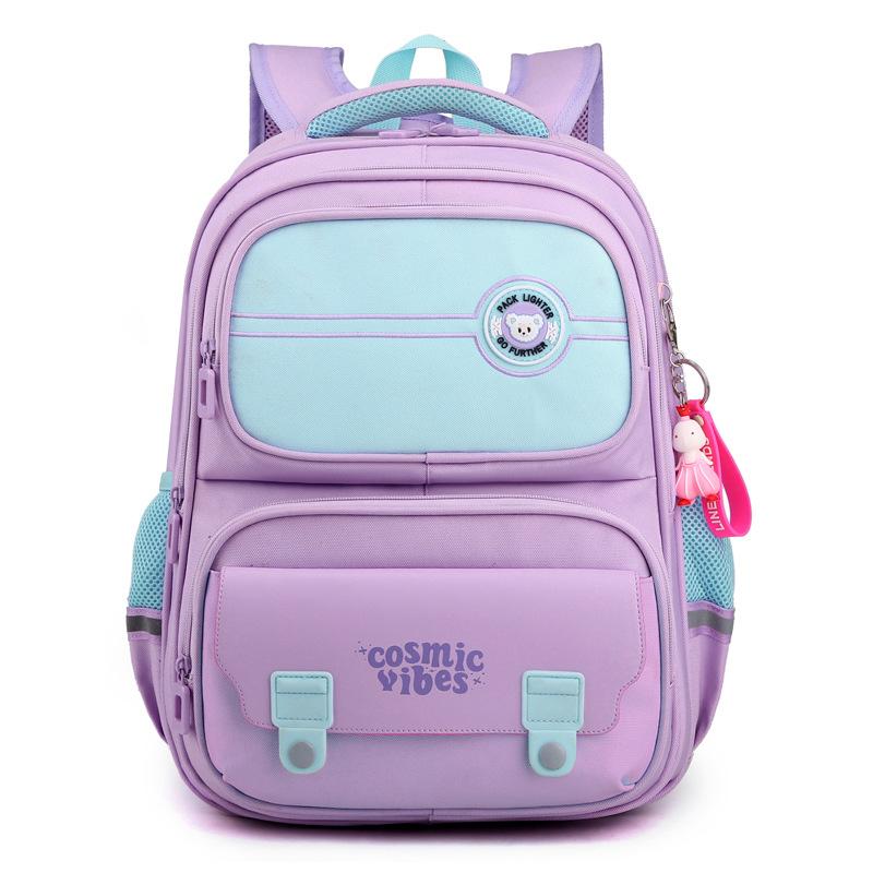 Children's Primary School Students' Schoolbags for Men's Lightweight Large Capacity Backpacks To Reduce Burden and Protect Spine Girls' Schoolbags