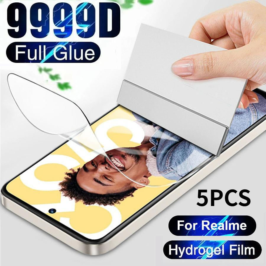 Для Realme Note 60 60x 50 C75 C75x C67 C55 C65 C63 C61 C53 C51 C35 C30s C31 C33 C25s C21Y C25Y C12 C11 2021Мягкая гидрогелевая защитная пленка для экрана Realme Note 60