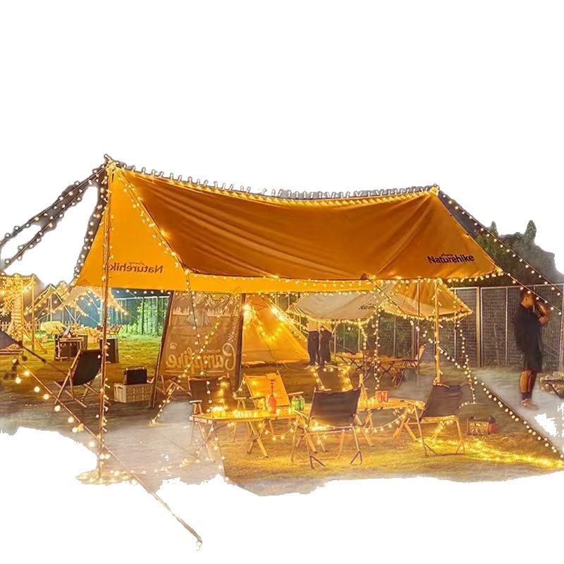 Outdoor Solar LED String Lights - Colorful, Energy-Saving, Long Battery Life