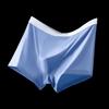 Hengyuanxiang Men's Ice Silk Boxer Briefs 4-Pack