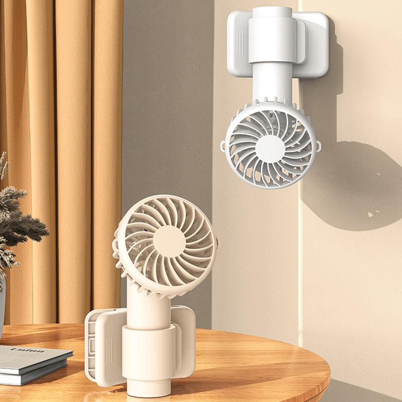 New Multifunctional Clip Fan USB C Rechargeable Portable Outdoor Handheld Mini Fan with 3 Speeds Long Battery Life