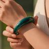 Offener Armreif Unregelmäßiger Armreif Acryl Retro Handring Übertriebenes Armband Modeschmuck