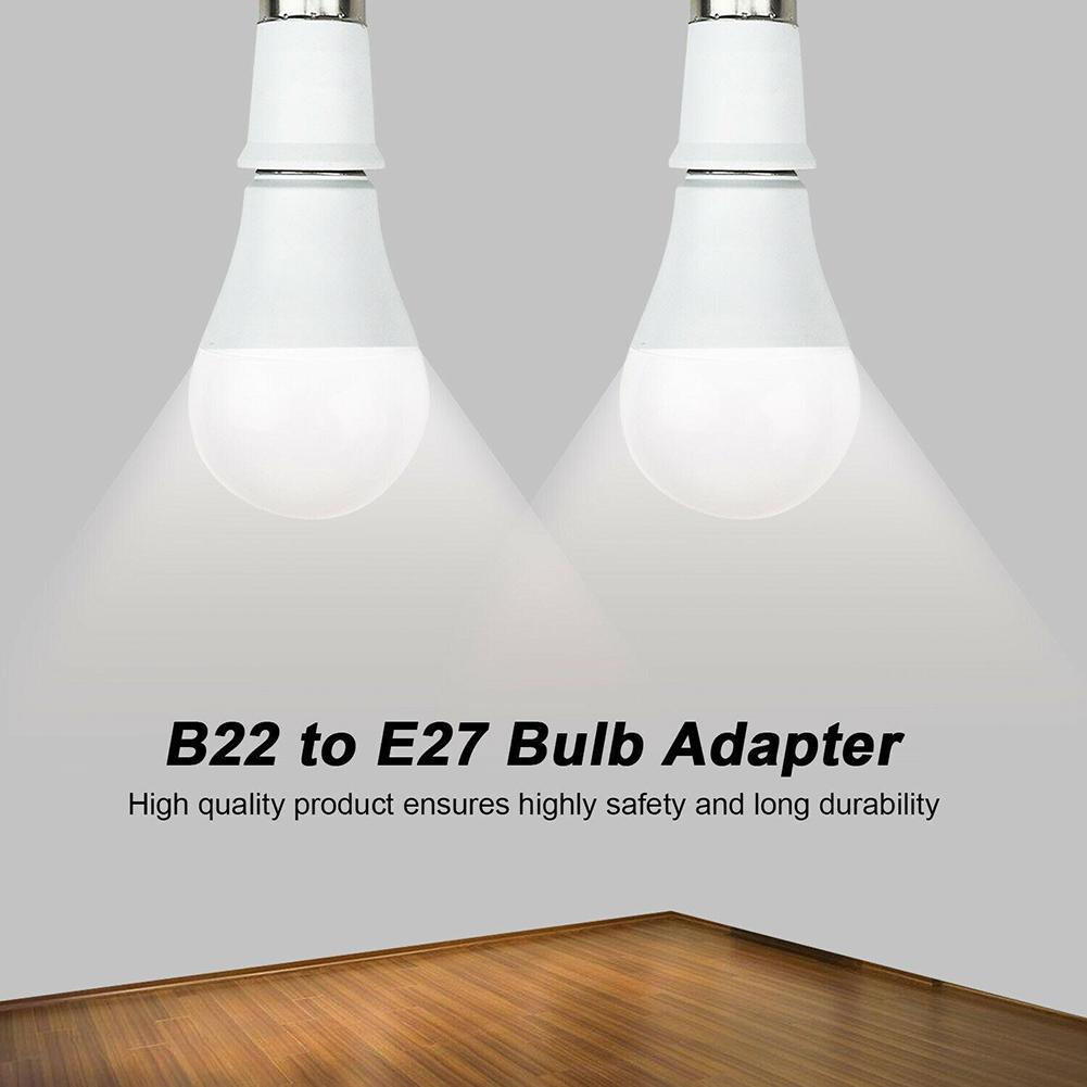 Bulb Adapter Bulb Converter B22 Male To E27 Female