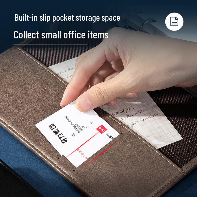 Deli 25K Loose-leaf Binder Notebook
