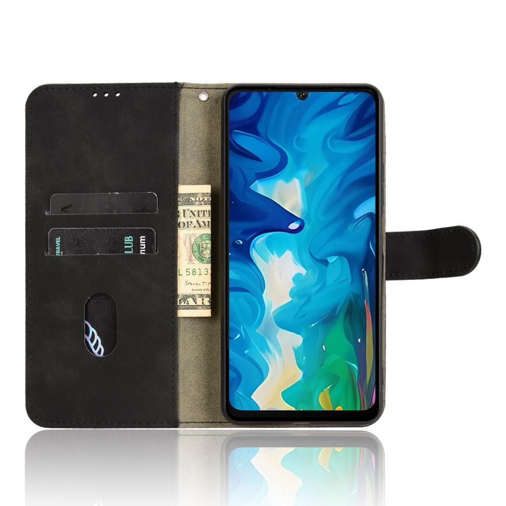 For Doogee Note 59 Pro/Note 59 Leather Case Skin Feel Anti Drop Wallet Flip Phone Cover