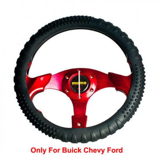 Car Steering Cover Steering Wheel Cover Silicone Washable  For Buick Chevy Ford