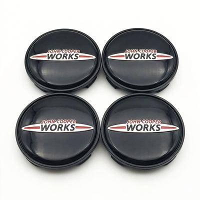 4 Piezas 54mm Tapas Centrales de Rueda JCW Para MINI Cooper F56 R56 Countryman John Cooper Works Tapacubos Emblema Insignia Piezas de Repuesto