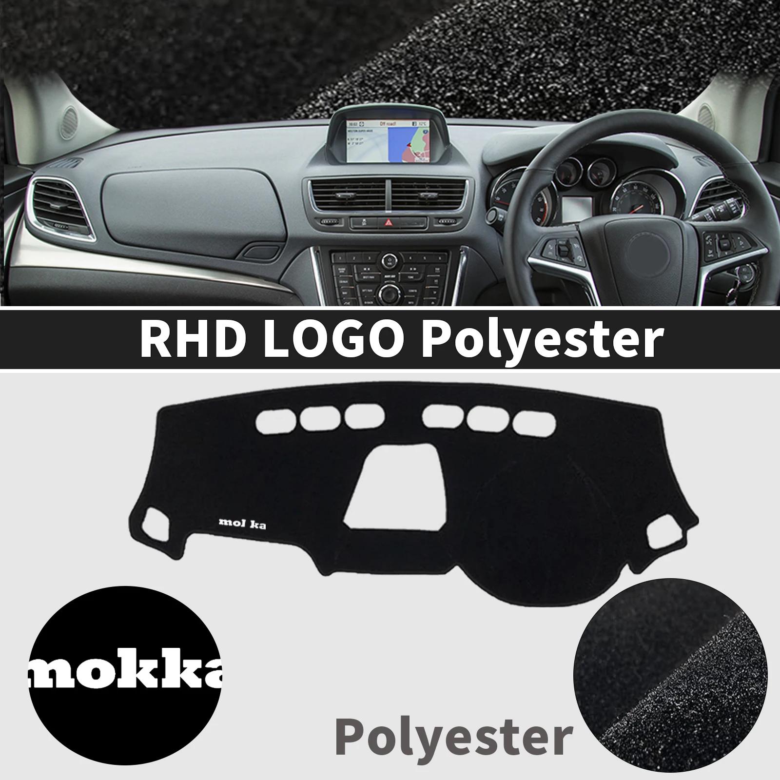 

fit for Opel Vauxhall Mokka 2013 2014 2015 2016 Car Accessories Dashmat Protective Carpet Dashboard Cover Pad DashMat Sunshade RHD Polyester