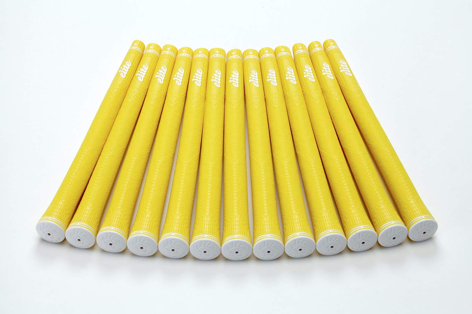 

elitegrips Гольф Грипсы CX46 Acid Без Бэклайна Набор из 13 штук, Желтый,