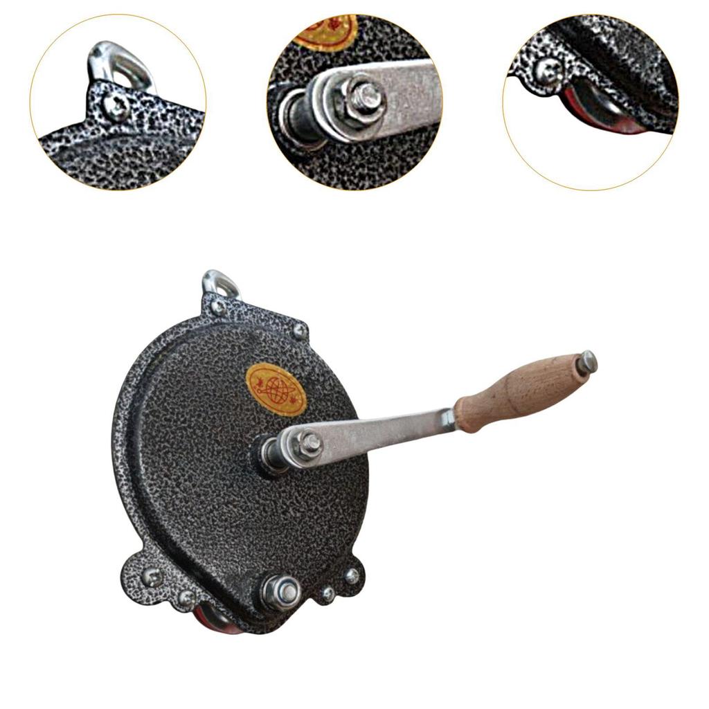 Hand Grinding Machine 6'' Knives Sharpener Multi Functional Manual Crank for Cutlass Metal