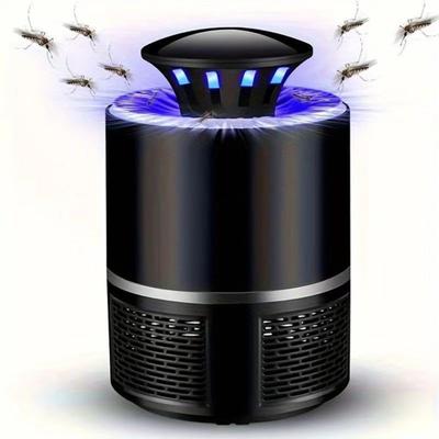 Mini lapač muchnic USB napájený lapač octomilek s UV LED světlem pro vnitřní i venkovní použití, domov, kempování, terasa, závěsná lampa lapač much