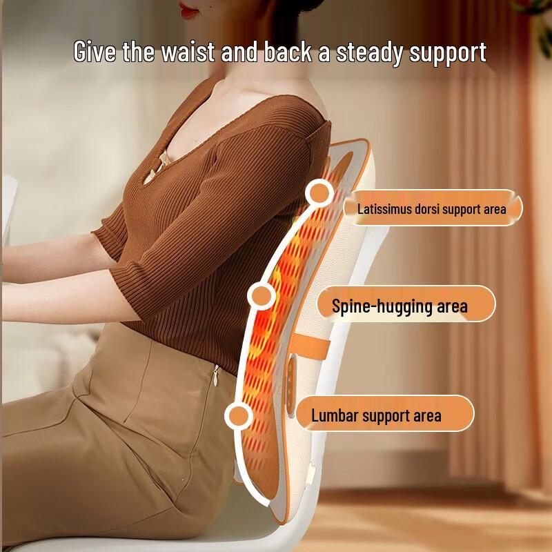 HEZHENG Portable Multi-functional Back & Waist Massager CN Plug (adapter Included)