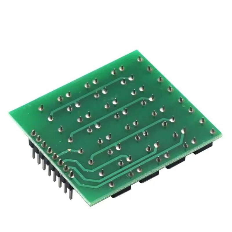 Langlebigkeit 16-Tasten 8-Pin-Matrix-Tastaturplatine Kompatibel für Raspberry-Systeme Externe Erweiterung Präzise Eingabe